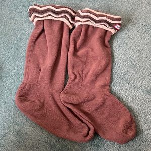 Hunter Fleece Welly Socks
